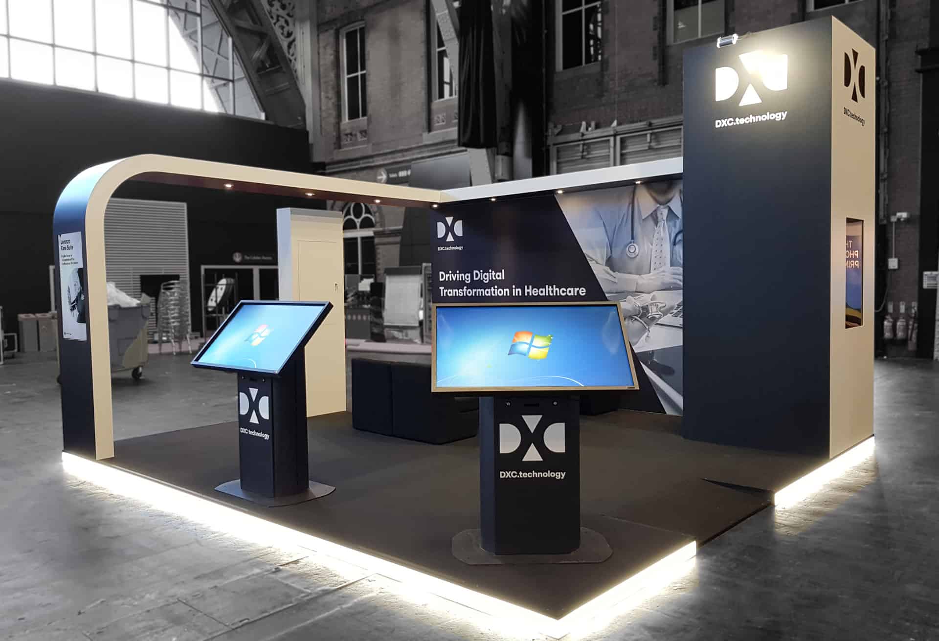 DXC Technology at NHS Health & Care Innovation Expo 2017, Manchester  Central - Aztec Exhibitions